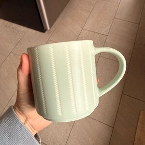 Threshold Light Green Textured Mug